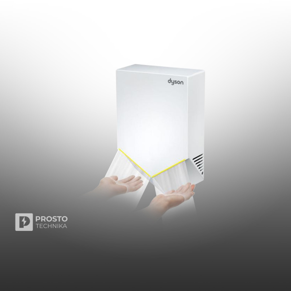 Сушилка для рук Dyson Airblade V HU02 White